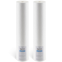 Whole House Water Filter Replacement Cartridge 4.5" x 20" Sediment Filter | VEVOR US