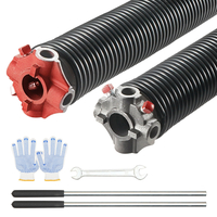 VEVOR Garage Door Torsion Springs, Pair of 0.25 x 2 x 30inch, 16000 Cycles, Garage Door Springs with Non-Slip Winding Bars, Gloves and Mounting Wrench, Electrophoresis Coated for Replacement  | VEVOR CA