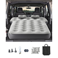 Car Air Mattress Inflatable Car Camping Travel Bed Sleeping Pad Built in Pump | VEVOR US