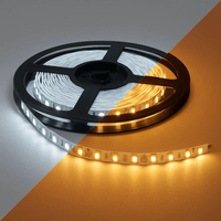 Ταινία LED 14.4W 12V DC SMD5050 IP20 Θερμό & Ψυχρό Λευκό 3000K + 6000K – 1 Μέτρο