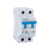 ELMARK Μικροαυτόματη Ασφάλεια MCB C102L 32A 2P 10kA Curve C