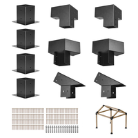 Κιτ εσωτερικών στηριγμάτων πέργκολας VEVOR 4x4 ιντσών, 3,5x3,5 3 & 4 θέσεων για κιόσκι