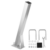 Βάση βαρούλκου VEVOR με βίδες U για γλώσσα ρυμούλκησης 76 mm Π x 76-101 mm Υ