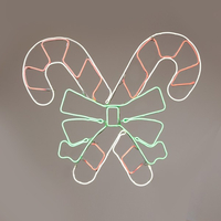 CANDY ΜΕ ΠΡΑΣΙΝΟ ΦΙΟΓΚΟ 70x60cm, 9,5m ΝΕΟΝ LED ΦΩΤΟΣΩΛΗΝΑ, ΠΡΑΣΙΝΗ, ΚΟΚΚΙΝΗ & ΛΕΥΚΗ, ΜΟΝΟΚΑΝΑΛΗ, ΠΡΟΕΚΤΑΣΗ ΠΑΡΟΧΗΣ 5m, IP44