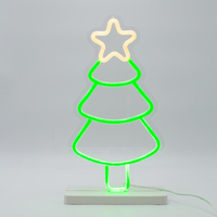 ΣΧΕΔΙΟ ΝΕΟΝ ΦΩΤΟΣΩΛΗΝΑ 19x35cm, ΧΡΙΣΤΟΥΓΕΝΝΙΑΤΙΚΟ ΔΕΝΤΡΟ, ΜΕ ΒΑΣΗ 4,5V ΜΕΤΑΣΧΗΜΑΤΙΣΤΗ, ΠΡΑΣΙΝΟ & ΚΙΤΡΙΝΟ LED, ΠΡΟΕΚΤΑΣΗ ΠΑΡΟΧΗΣ 3m, IP44