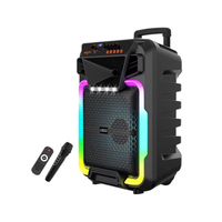 Φορητό ηχείο subwoofer με μικρόφωνο Karaoke - ABS-15102 - 813683