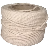 Κορδονέτα βαμβακερό λευκό 15τεμ. 100gr / KOP-ΛEYK100