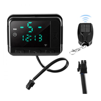 Ελεγκτής θερμαντήρα αέρα ντίζελ VEVOR, Διακόπτης θερμοστάτη ελεγκτή θερμαντήρα αέρα ντίζελ γενικής χρήσης DC5V, Ελεγκτές θερμαντήρων στάθμευσης με οθόνη LCD και τηλεχειριστήριο, Κατάλληλο για θερμαντήρες ντίζελ 2KW/5KW/8KW