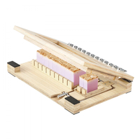 Κόφτης Σαπουνόπανου VEVOR, Κόβει 1-12 Μπάρες, Κόβει με Ακριβή και Ακριβή Ακρίβεια Μπάρες 1 ίντσας, Ξύλινο Πλαίσιο με Χαλύβδινο Σύρμα, με Επιπλέον Σύρματα, Χειροποίητος Κόφτης Σαπουνόπανου για Κεριά, Εργαλείο Κοπής DIY