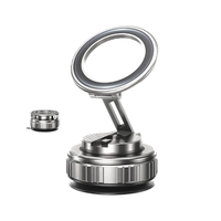 Μαγνητική βάση στήριξης smartphone αυτοκινήτου - G712 - 813423 - Silver