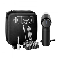 Ηλεκτρικό κατσαβίδι VEVOR, 7 ρυθμίσεις ροπής 0,5-5 Nm, μπαταρία 2500mAh, σετ κατσαβιδιών χωρίς καλώδιο με 32 μύτες 1/4 ίντσας, ψηφιακή οθόνη, φως LED, φόρτιση τύπου C, για ηλεκτρολογικές επισκευές επίπλων