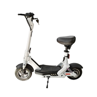 Ηλεκτρικό Scooter με σέλα - 10" - C1 - 500W - 45km/h - 986025 - White