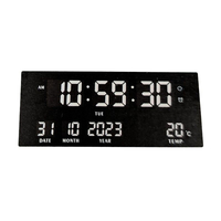 Ηλεκτρονικό ψηφιακό ρολόι LED - JH-3615 - 676173 - White