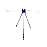 Βάση στήριξης καλαμιών 4 θέσεων - Μεταλλική - 832157