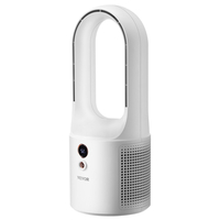 Ανεμιστήρας γραφείου VEVOR χωρίς λεπίδες, φορητός ανεμιστήρας γραφείου 12,99 ιντσών, αθόρυβος μικρός ανεμιστήρας πύργου 6 ταχυτήτων USB με επαναφορτιζόμενη μπαταρία, εύκολος καθαρισμός και φιλικός προς τα παιδιά, φυσάει κρύο αέρα για υπνοδωμάτιο, γραφείο, σπίτι