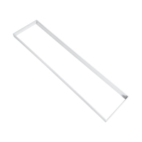 GLOBOSTAR® PANELBASE 60221 Επιτοίχιο Πλαίσιο Στήριξης Ειδικό για Πάνελ 120x30cm - Μ120 x Π30 x Υ4.4cm