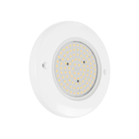 GLOBOSTAR® POOLARTY 61716 Υποβρύχιο Φωτιστικό για Σιντριβάνια/Πισίνες LED 8W 600lm 120° DC 12V Αδιάβροχο IP68 Θερμό Λευκό 2700K Dimmable - Bridgelux SMD Chip - 1m VDE Rubber Καλώδιο - Μ13 x Π13 x Υ2cm - 3 Χρόνια Εγγύηση