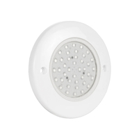 GLOBOSTAR® POOLARTY 61718 Υποβρύχιο Φωτιστικό για Σιντριβάνια/Πισίνες LED 8W 560lm 120° DC 12V Αδιάβροχο IP68 RGB Dimmable - Bridgelux SMD Chip - 1m VDE Rubber Καλώδιο - Μ13 x Π13 x Υ2cm - 3 Χρόνια Εγγύηση