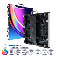 GLOBOSTAR® LUMOWALL 41002 Κυρτή Οθόνη Video Wall P3.91 Καμπίνα 50x50cm LED 180W 3840Hz 16384 Dots ≥5600cd/㎡ Nits AC 220-240V Εξωτερικού Χώρου IP65 Full Color S1/16 14Bits - Κάρτα NovaStar A8S-N+HUB - Curved -10/+15 Angle - Προστατευτικά Γωνιών - Nationstar SMD1921 & CZCL Driver - Μ50 x Π8.5 x Υ50cm - 2 Χρόνια Εγγύηση