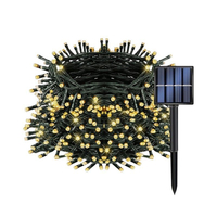Ηλιακή γιρλάντα φωτισμού LED - 8m+2m - 80L - 152929 - Warm White