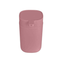 Θήκες κρεμοσάπουνου Dispenser πλαστικές - Σετ 5pcs - Pink - 21733