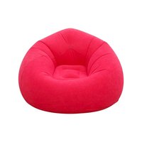 Φουσκωτή πολυθρόνα πουφ - 812419 - Red