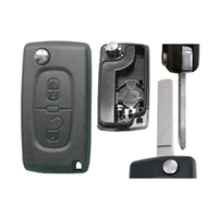 PEUGEOT 307 ΑΝΤΑΛΛΑΚΤΙΚΟ ΚΛΕΙΔΙ ΜΕ ΚΑΛΥΜΜΑ 2 ΚΟΥΜΠΙΩΝ / ΛΑΜΑ VA2 (ΜΕ ΥΠΟΣΤΗΡΙΞΗ ΜΠΑΤΑΡΙΑΣ) DGA - 1 ΤΕΜ.