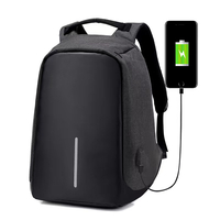 Laptop backpack BP-01, 15.6", Μαυρο - 45283