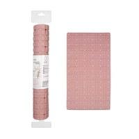 Αντιολισθητικό πατάκι μπάνιου - M0839 - 36x66cm - Pink - 21084