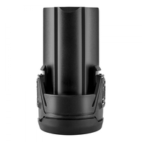 Μπαταρία ιόντων λιθίου VEVOR, 12V 2Ah, Φορητή μπαταρία λιθίου αντικατάστασης, με προσαρμογέα γενικής χρήσης, εύκολη στη μεταφορά, συμβατή με διασυνδέσεις Makita, Ασύρματη ηλεκτρική πλάνη χειρός VEVOR, 1 τεμάχιο