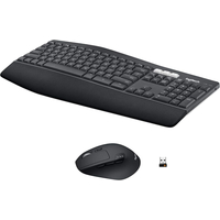 Logitech MK850 - Ασύρματο Σετ Πληκτρολόγιο & Ποντίκι USB - Αγγλικό US - Μαύρο