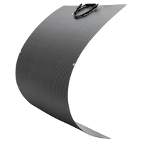 Εύκαμπτο ηλιακό πάνελ VEVOR, ημιεύκαμπτο εύκαμπτο μονοκρυσταλλικό ηλιακό πάνελ 200W, μονοφωνικός φορτιστής αυτόνομου δικτύου με απόδοση 21,9% και έξοδο MC4, αδιάβροχο IP67 για καμπύλες επιφάνειες καμπίνας θαλάσσιων τροχόσπιτων