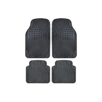 Oto Top - Σετ Πατάκια Αυτοκινήτου Universal  από Μαλακό PVC STRATOS EVO – Αντιολισθητικά - 4τμχ. (0007846OT150/OTO)