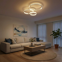 kelvo® DIAMOND KLV-101-0227 Φωτιστικό Οροφής LED 100W 10000lm 360° AC 220-240V IP20 Ρυθμιζόμενο Λευκό CCT με Χειριστήριο από 2700K έως 6000K Dimmable - Lumileds SMD Chip - Λευκό Ματ - Μ80 x Π50 x Υ20cm - 3 Χρόνια Εγγύηση