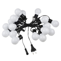 VenCore 7042-10007 - String Bulb Lights 5m 20 Bulbs 2200K - Χριστουγεννιάτικη Γιρλάντα με 20 Γλόμπους 10W 230V 5m Θερμό Λευκό 2200K IP65 Αδιάβροχη