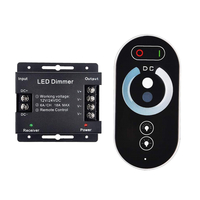 VenCore 6613-10007 - Dimmer Single Color 12-24V 216-432W with RF Remote - Ασύρματο Dimmer Μονού Χρώματος με RF Χειριστήριο 12 Volt 216 Watt & 24 Volt 432 Watt Μέγιστο Φορτίο