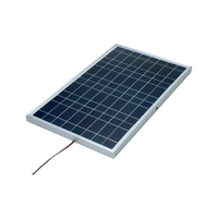 Μονοκρυσταλλικό ηλιακό πάνελ - Solar Panel - 20W - 919017