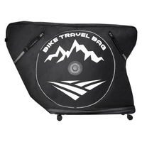 Τσάντα ταξιδιού ποδηλάτου τριάθλου VEVOR, τσάντα μεταφοράς ποδηλάτου με κλειδαριά TSA και διπλό φερμουάρ, θήκη ποδηλάτου τριάθλου με μέγιστο μεταξόνιο 106 cm για ταξίδια, χρήση σε εξωτερικούς χώρους, μεταφορά με τρένο, αεροπλάνο, μετρό