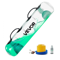 Βάρη νερού VEVOR Aqua Bag, Μεγάλες τσάντες νερού για προπόνηση, Ρυθμιζόμενος φορητός εξοπλισμός σταθερότητας και γυμναστικής ολόκληρου σώματος 31,75 kg, για προπόνηση ενδυνάμωσης κορμού και ισορροπίας, άσκηση στο σπίτι