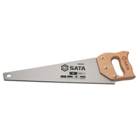 Σεγάτσα με ξύλινη λαβή 400mm
Ακριβείας σκληρυμένα δόντια για βελτιωμένη απόδοση κοπής
Σκληρυμένη περιοχή στην κόψη γύρω από κάθε δόντι, με
μαλακό πυρήνα που αποτρέπει τη φθορά των δοντιών
Δόντια ακονισμένα και από τις δύο πλευρές για ταχύτερες και
καθαρότ