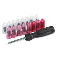 Amio - Κιτ Επιδιόρθωσης Ελαστικών με 16 Βίδες από Καουτσούκ & με Κατσαβίδι - 17τεμ (04694/AM)