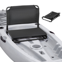 Κάθισμα καγιάκ VEVOR, 1 πακέτο 20 mm υπερυψωμένο ύψος, πτυσσόμενο κάθισμα με στήριξη πλάτης, αναβάθμιση αντικατάστασης για Tamarack, Tahoma, Tioga, Spitfire, Kenai & Daylite, καγιάκ καθίσματος/ψαρέματος/φουσκωτό & βάρκα με κουπιά