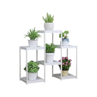 Διακοσμητική ραφιέρα δαπέδου με 6 ράφια - YH9628-1B - 114111 - White