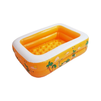 Παιδική φουσκωτή πισίνα - SL-C023A - 180*130*45cm - 151905 - Orange
