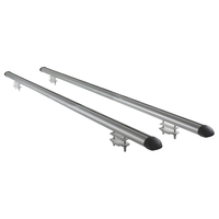 Menabo – Μπάρες Οροφής Αλουμινίου Raven 120cm με Κλειδί για Τύπου SW για Ασφαλή Μεταφορά Φορτίου – 2 Τεμ. (3820/MB)