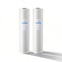 Απιονισμένο φίλτρο VEVOR για σύστημα πλυσίματος αυτοκινήτων χωρίς ίχνη, 2 x 4L ανταλλακτικό φίλτρο ρητίνης DI μικτής κλίνης - Συμβατό με συστήματα απιονισμένου νερού PRS-207SLXC, PRS-TCXC, PRS-TCXC-PT, PRS-207XCGB