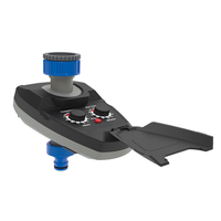 Προγραμματιστής με ενσωματωμένη ηλεκτροβάνα, ανεξάρτητη ρύθμιση διάρκειας & συχνότητας άρδευσης.
Συχνότητα άρδευσης 1, 2, 3, 4, 6, 8, 12, 24, 48, 72 Ώρες & εβδομάδα.
Διάρκεια άρδευσης 1, 3, 5, 10, 15, 20, 30, 60, 90, 120 Λεπτά
Λειτουργία καθυστέρησης έναρ