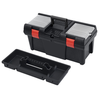 Εργαλειοθήκη πλαστική SEMI PROFI 20
2 πλαστικά κλείστρα
2 ταμπακιέρες
1 δίσκος
Διαστάσεις: 525X256X246mm / SEMI-PROFI-20