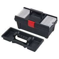 Εργαλειοθήκη πλαστική SEMI PROFI 12
1 πλαστικό κλείστρό
2 ταμπακιέρες
1 δίσκος
Διαστάσεις: 312X167X130mm / SEMI-PROFI-12