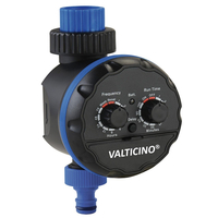 Προγραμματιστής με ηλεκτρομηχανική βάνα, ανεξάρτητη ρύθμιση διάρκειας & συχνότητας άρδευσης.
Λειτουργία καθυστέρησης έναρξης άρδευσης για ευκολία προγραμματισμού.
110 Συνδιασμοί προγραμμάτων
Συχνότητα άρδευσης 1, 2, 3, 4, 6, 8, 12, 24, 48, 72 Ώρες και εβδ